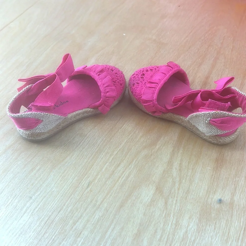 Koala‎ Kids baby girls size 5 pink dress sandals Velcro
